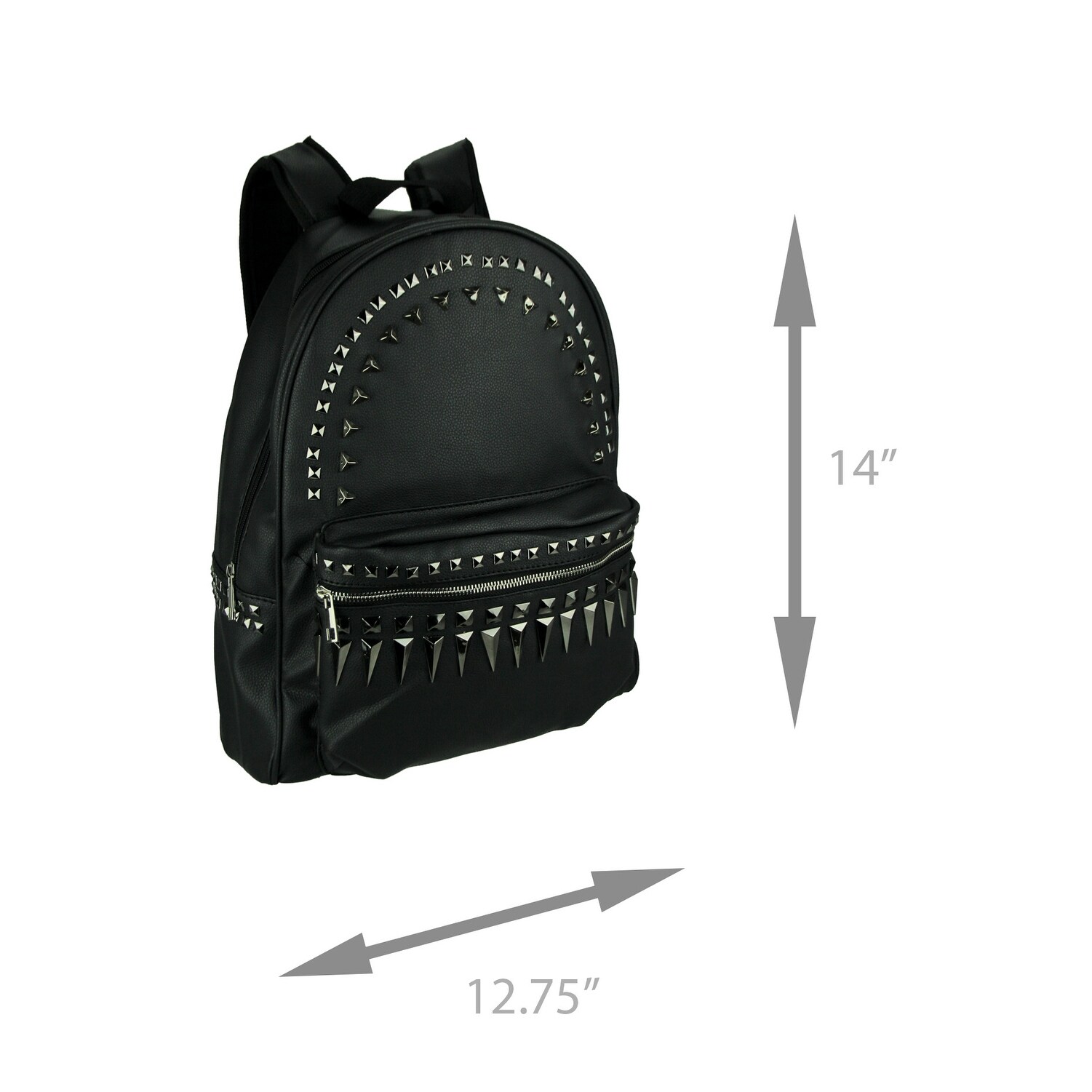 studded backpack purse