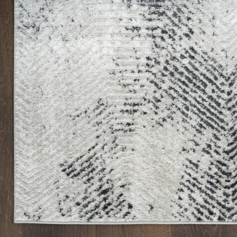 Nourison Home Dekor Indoor only Grey Persian Area Rug