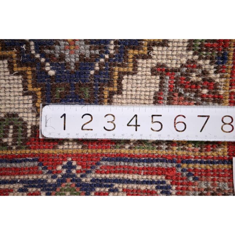 Navy Blue Heriz Serapi Accent Rug Handmade Traditional Wool Carpet - 2'0" x 3'0"