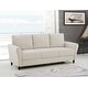 preview thumbnail 8 of 10, Corel Velvet Living Room Set- Sofa and Loveseat