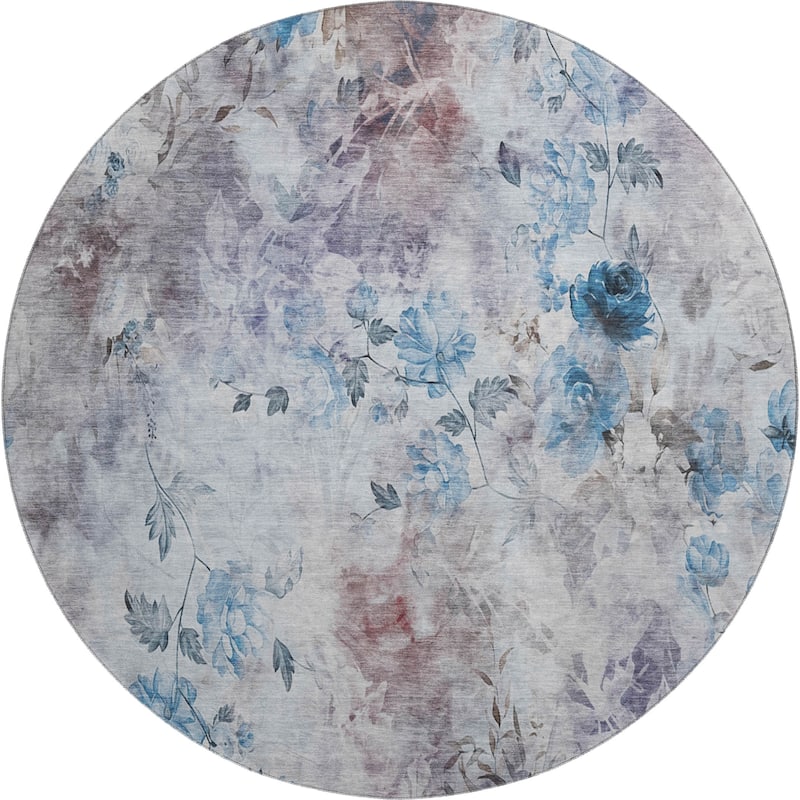 Premium Washable Super Soft Modern Floral Mayfield Rug