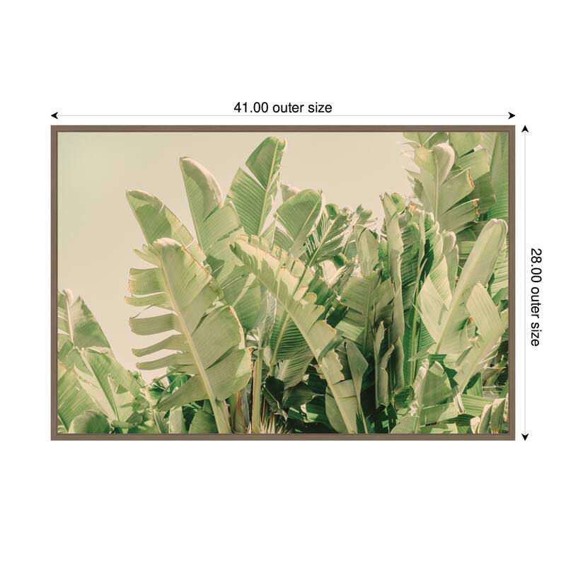 Kate and Laurel Potential by Alicia Bock Framed Canvas Wall Art Print