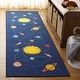 preview thumbnail 4 of 14, SAFAVIEH Kids Playhouse Machine Washable Slip Resistant Estel Neighborhood Road Rug