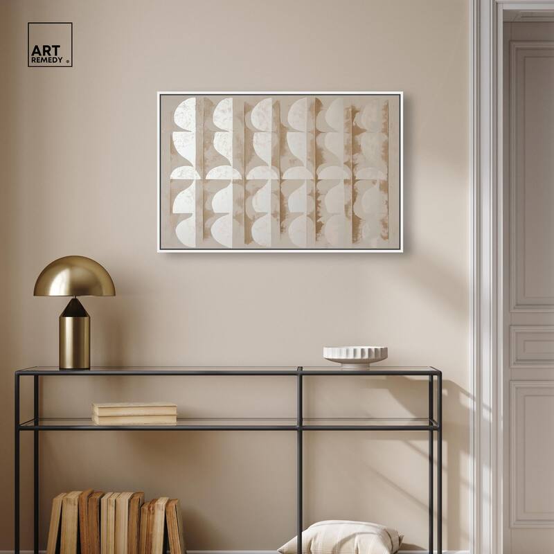 Columnar Shapes I Canvas by Art Remedy