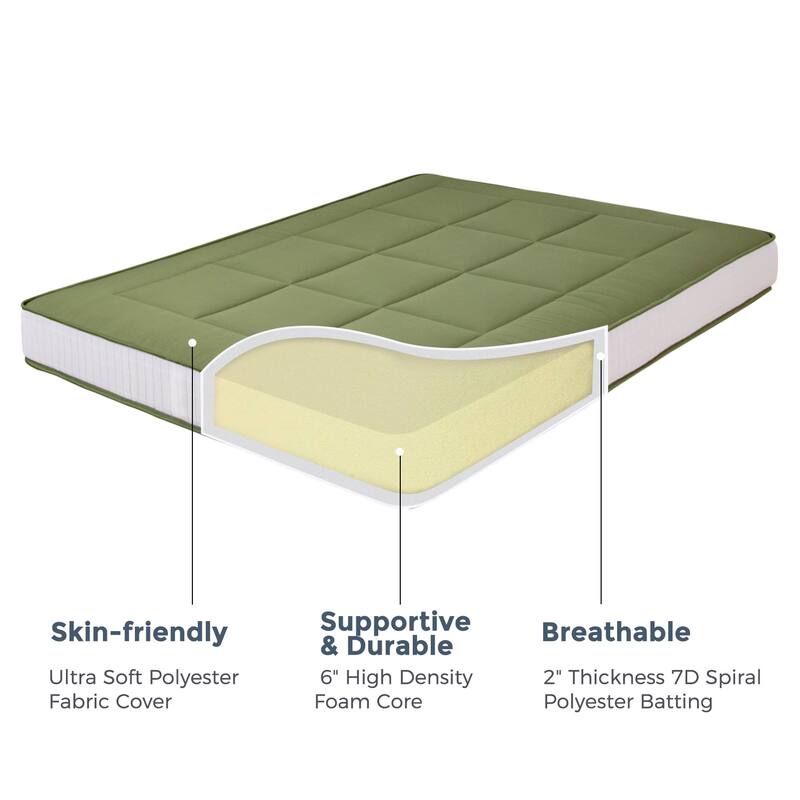 8-inch Floor Futon Mattress