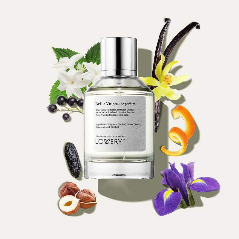 Lovery Belle Vie Eau de Parfum, Made in France 3.4 oz - 3.4 oz