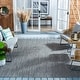 preview thumbnail 25 of 191, SAFAVIEH Courtyard Carolann Indoor/ Outdoor Waterproof Patio Backyard Rug 4' Round - Black/Beige