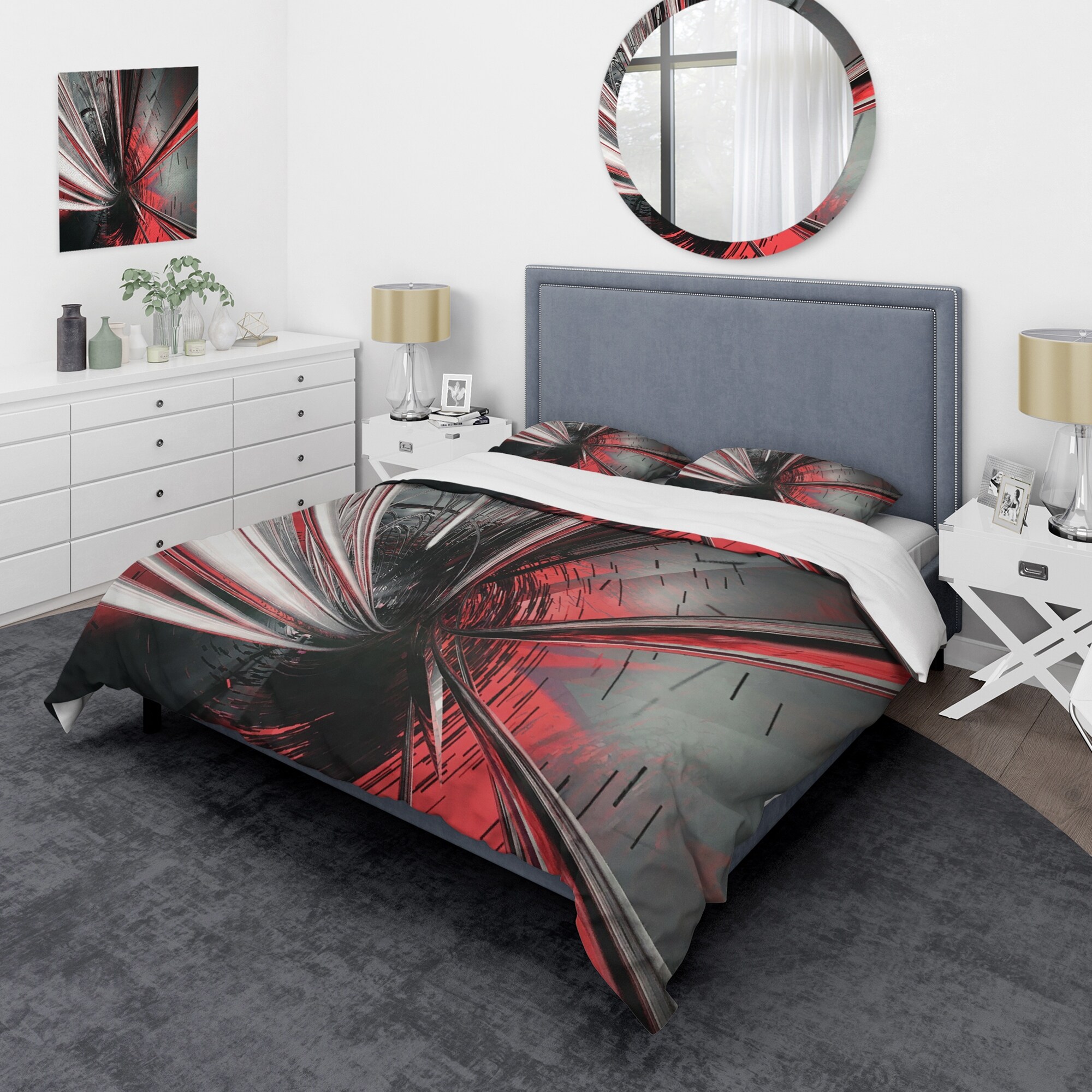 Contemporary bedding shop sets