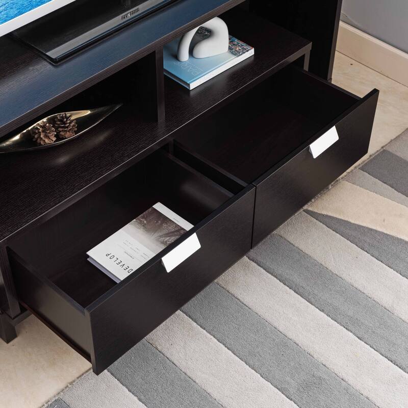 TV Stand White,TV cabinet, high quality and durable, Entertainment Furniture