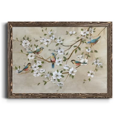 Birds of a Feather-Premium Framed Canvas - Ready to Hang