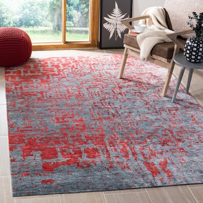 SAFAVIEH Couture Hand-knotted Tibetan Mailis Modern Wool Rug
