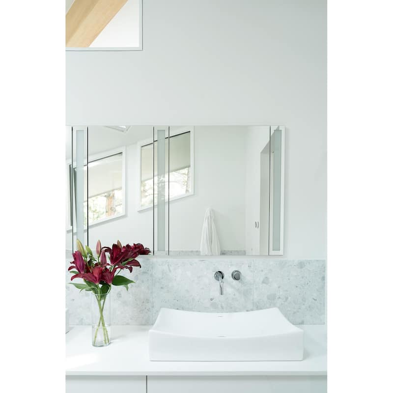 Robern Modular 36" x 11-1/4" Frameless Bathroom Mirror - Mirrored