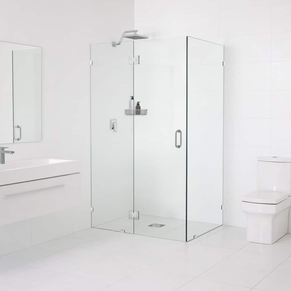 Glass Warehouse Frameless 90-degree Shower Enclosure