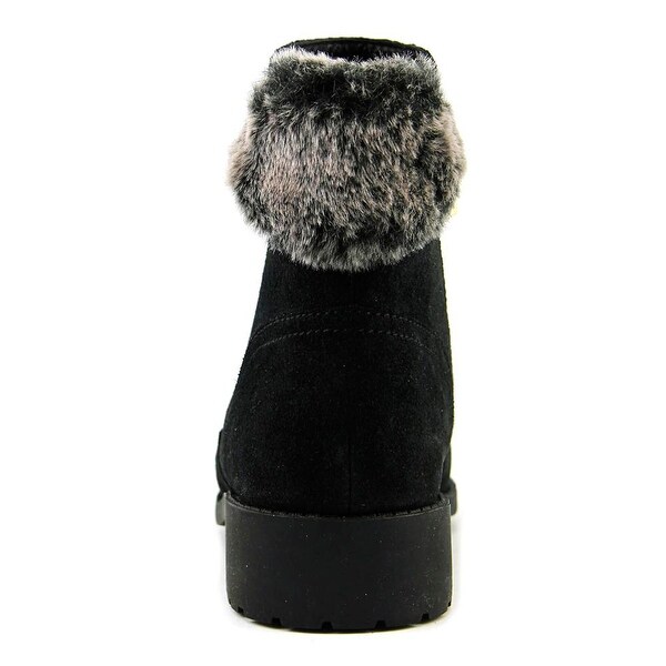 cole haan quinney suede faux fur bootie