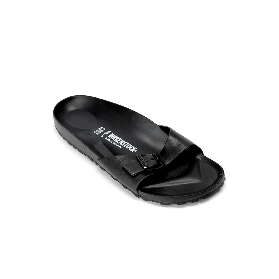 birkenstock black rubber sandals