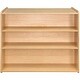 preview thumbnail 2 of 7, Tot Mate Laminate School Age Double Sided Storage Shelf - 46" x 23 1/2" x 37 1/2"