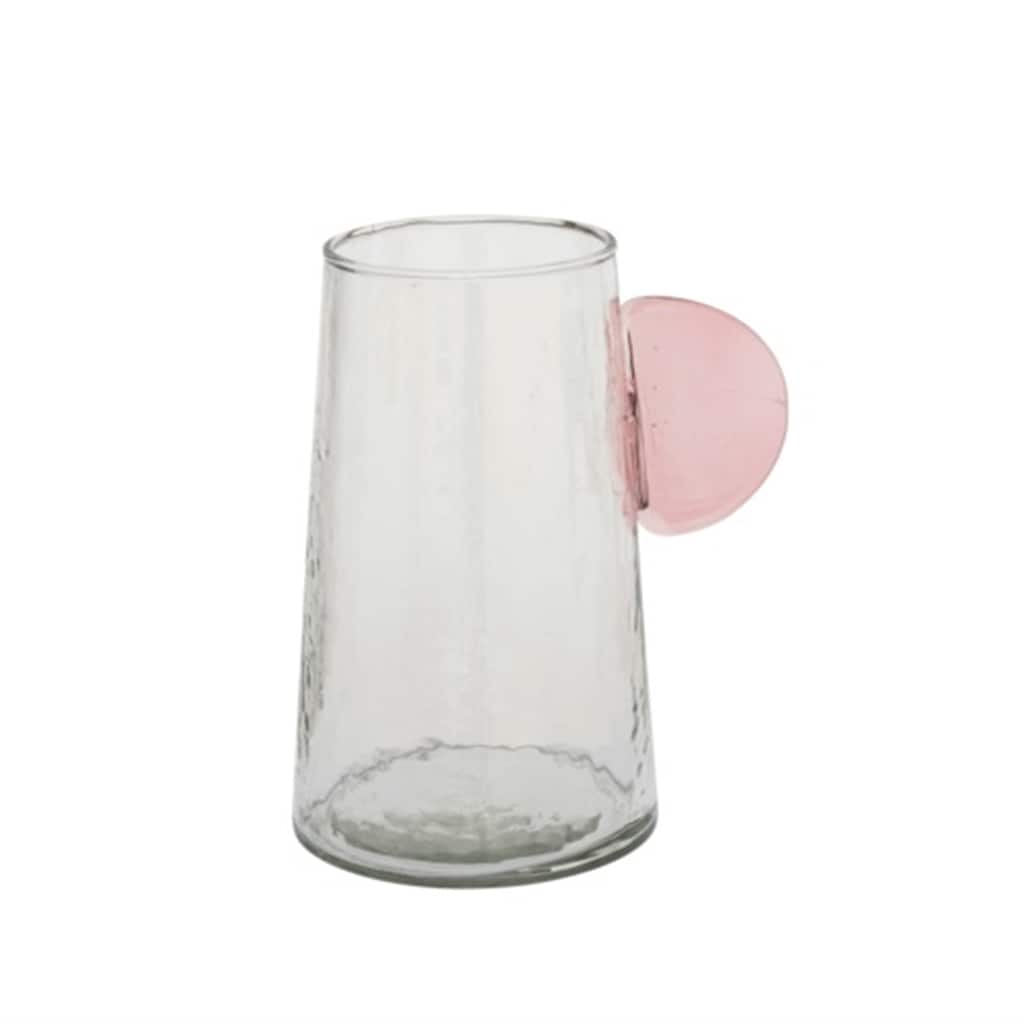 Object Vase With Ear Recycled Glass -ST