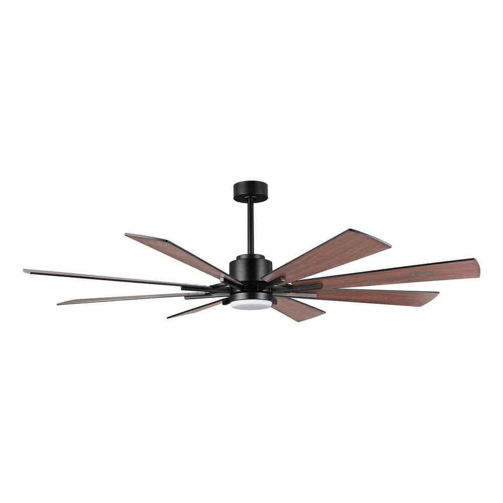 WINGBO 60 inch Windmill 8-Blade LED Indoor Ceiling Fan
