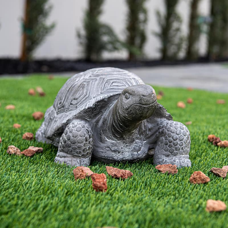 XBrand Turtle Statue, Indoor or Outdoor Décor, Garden Décor, Turtle Garden Statue, Turtle Statuary