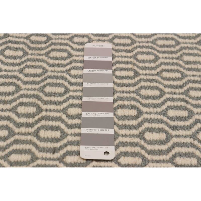 Nevada Grey Kilim 5'1" x 7'5" - 5'1 x 7'5