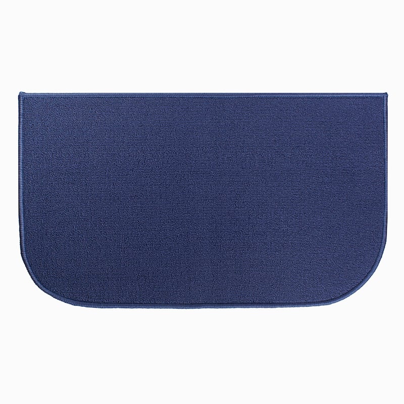 RITZ Solid Accent Rug - 18"x30" - N/A - Blue