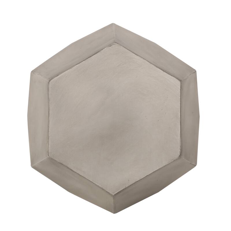 Felix Lightweight Concrete Side Table by Christopher Knight Home