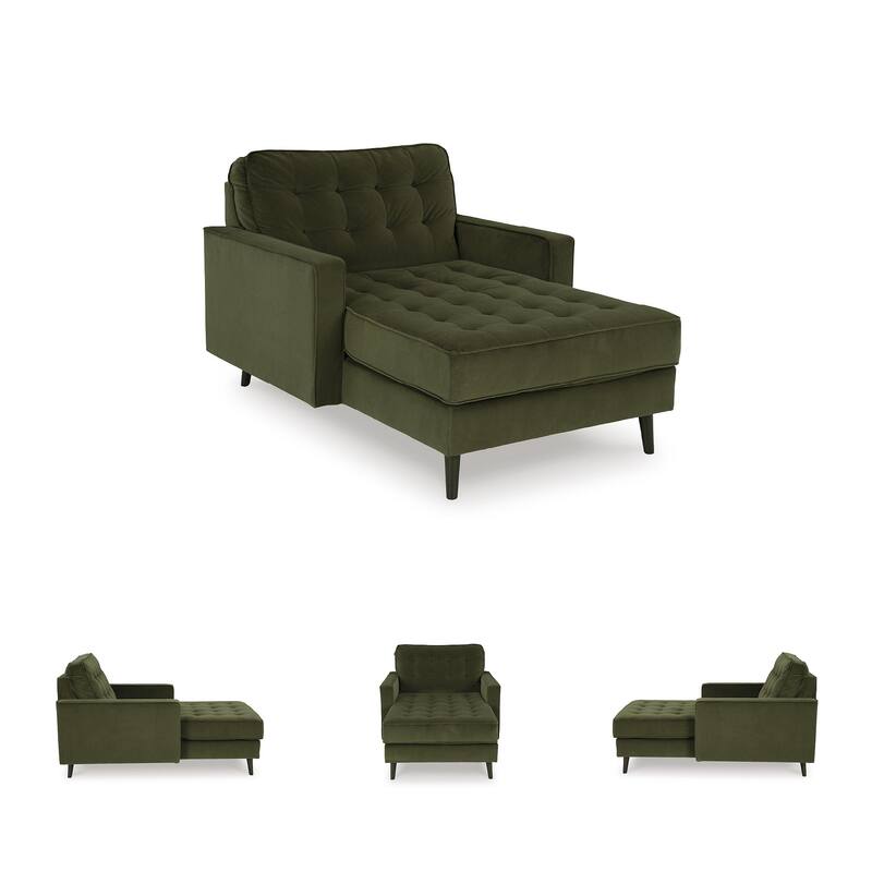 Signature Design by Ashley Reveon Lakes Green Chaise - 43" W x 64" D x 38" H