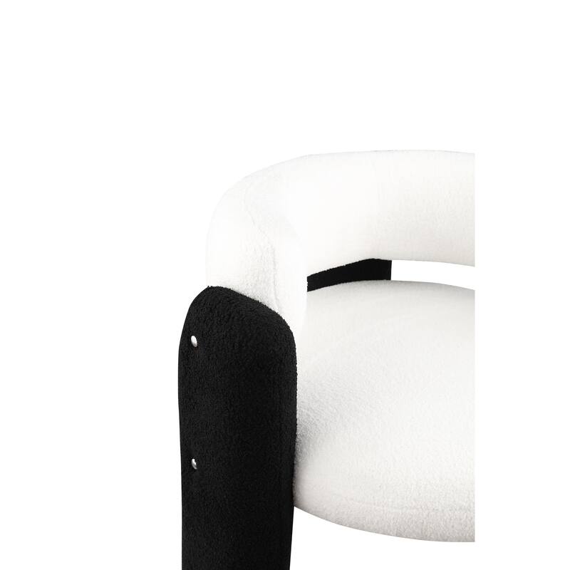 Modern Accent Chair With Solid Wood Frame, For Living Room, Bedroom, Lounge Area, Office