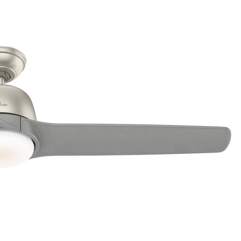 Hunter 54" Norden Ceiling Fan with LED Light Kit and Handheld Remote - Transitional, Modern, Contemporary