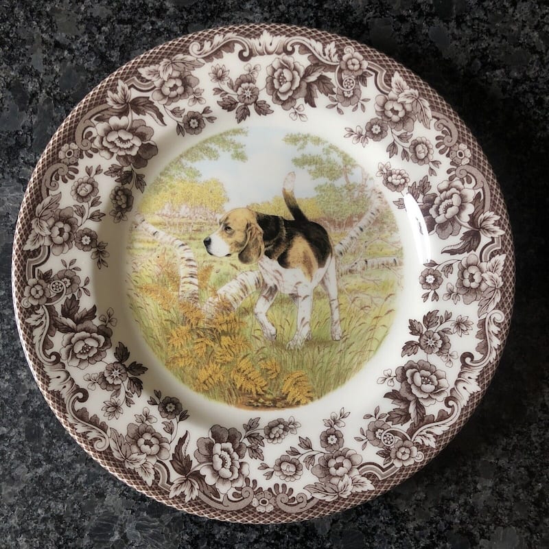 Spode Woodland Salad Plate - Assorted Animals