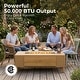 preview thumbnail 15 of 37, MAISON ARTS Outdoor Sofa Set，All-Weather Solid Wood Wicker Sectional Furniture Set