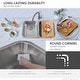 preview thumbnail 4 of 12, STYLISH Jaspel Dual Mount 31.25" Double-Bowl Kitchen Sink - 31.25" x 18" x 9"