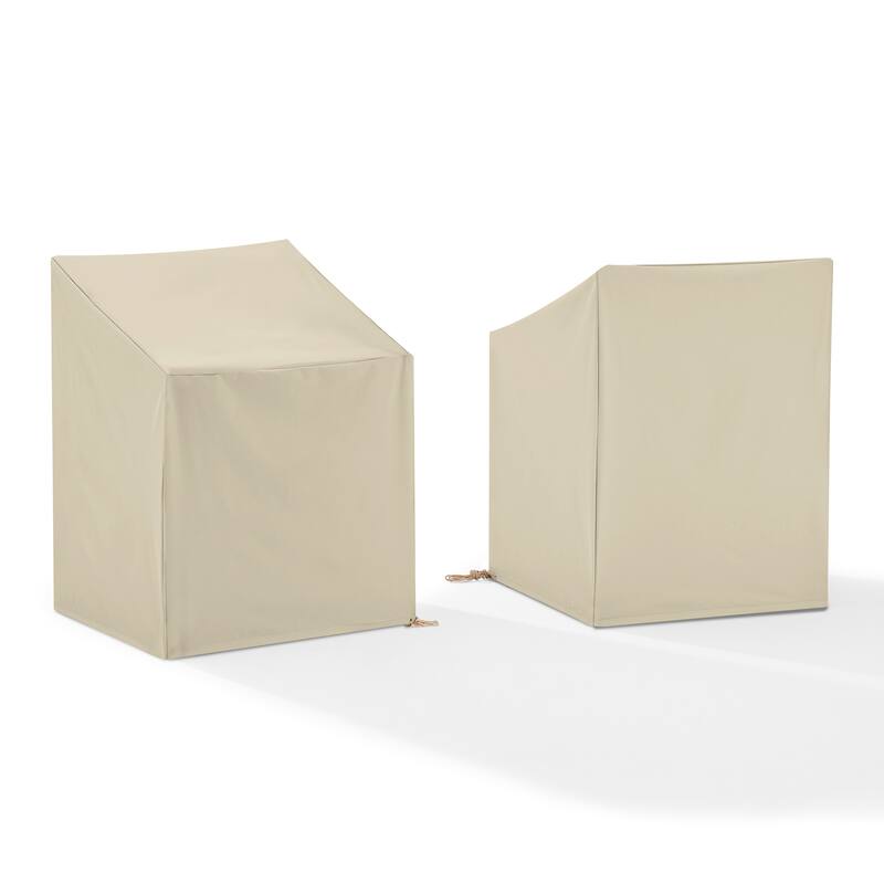 Crosley 2Pc Outdoor Dining Arm Chair Furniture Cover Set