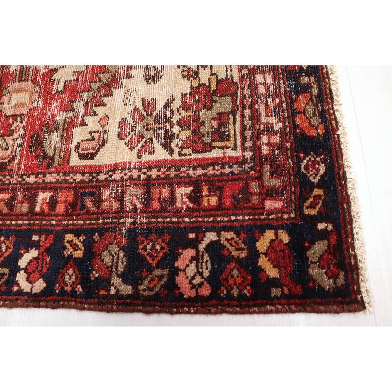 ECARPETGALLERY Hand-knotted Antalya Vintage Red Wool Rug - 3'9 x 6'5