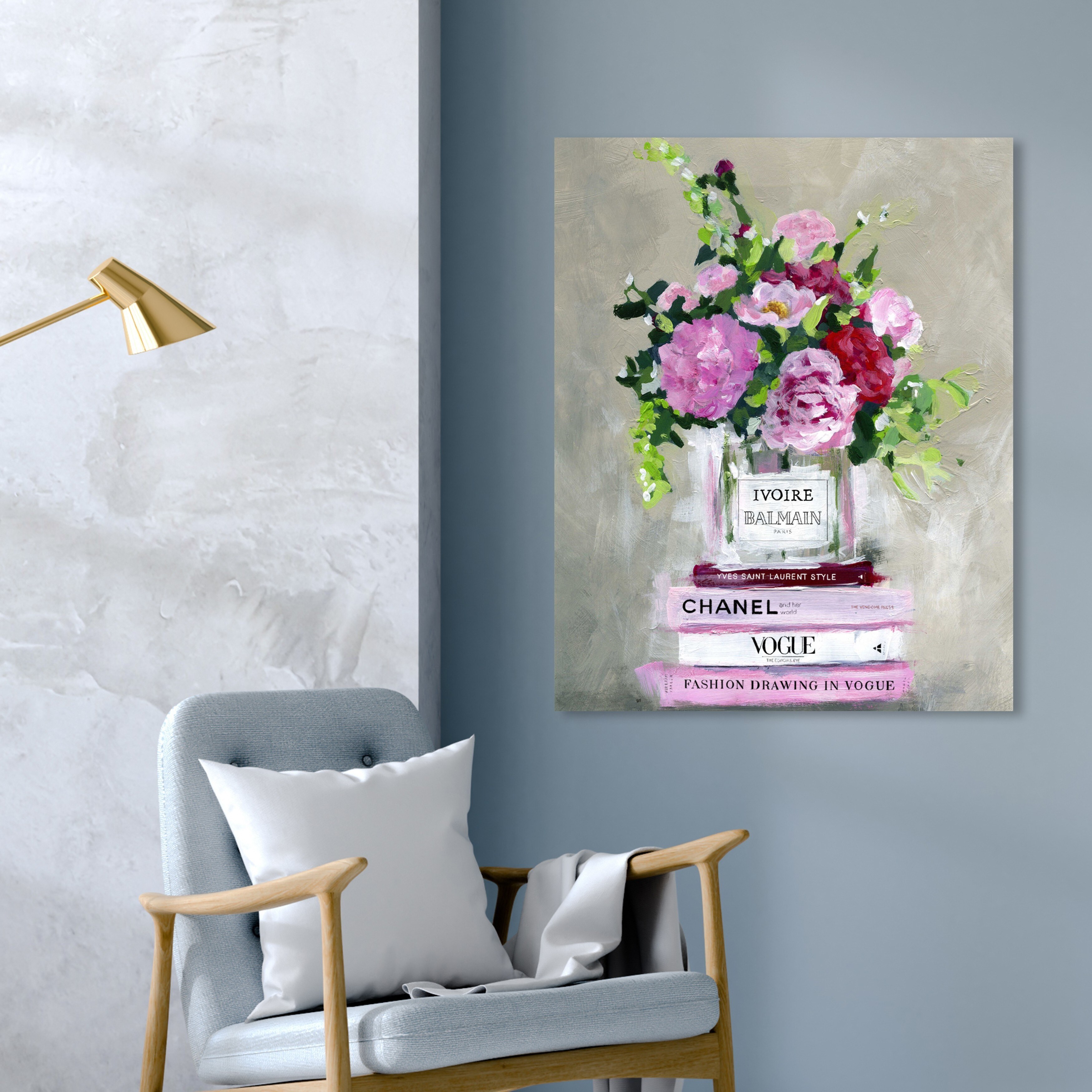 正規品 Oliver Gal FLOWERS IN FASHION かち Oliver Gal Fashion and Glam Wall Art Canvas Prints 'Florale