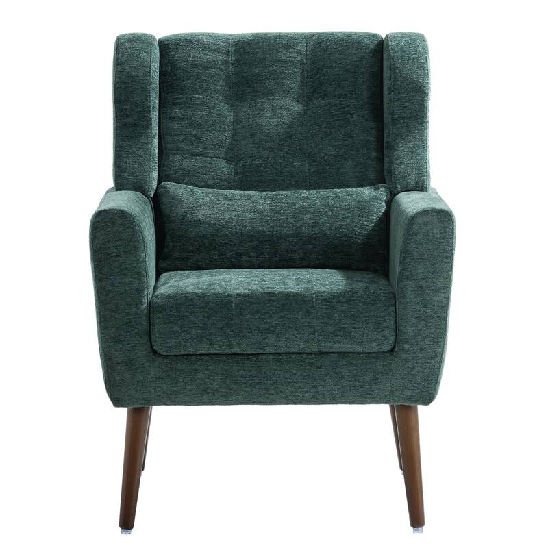 Modern Accent Chair Upholstered Foam Filled Living Room Chairs Comfy Reading Chair