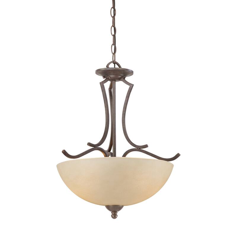 Elk Home Triton Sable Bronze Metal 2 Light Pendant