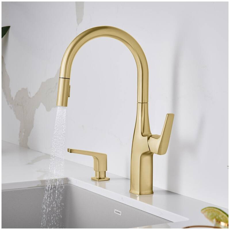 Blanco Rivana 1.5 GPM Single Hole Pull Down Kitchen Faucet
