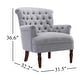 preview thumbnail 4 of 28, Corvus Sidmouth Tufted Fabric Oversized Club Chair