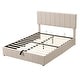 preview thumbnail 22 of 52, Merax Upholstered Platform Bed with a Hydraulic Storage System