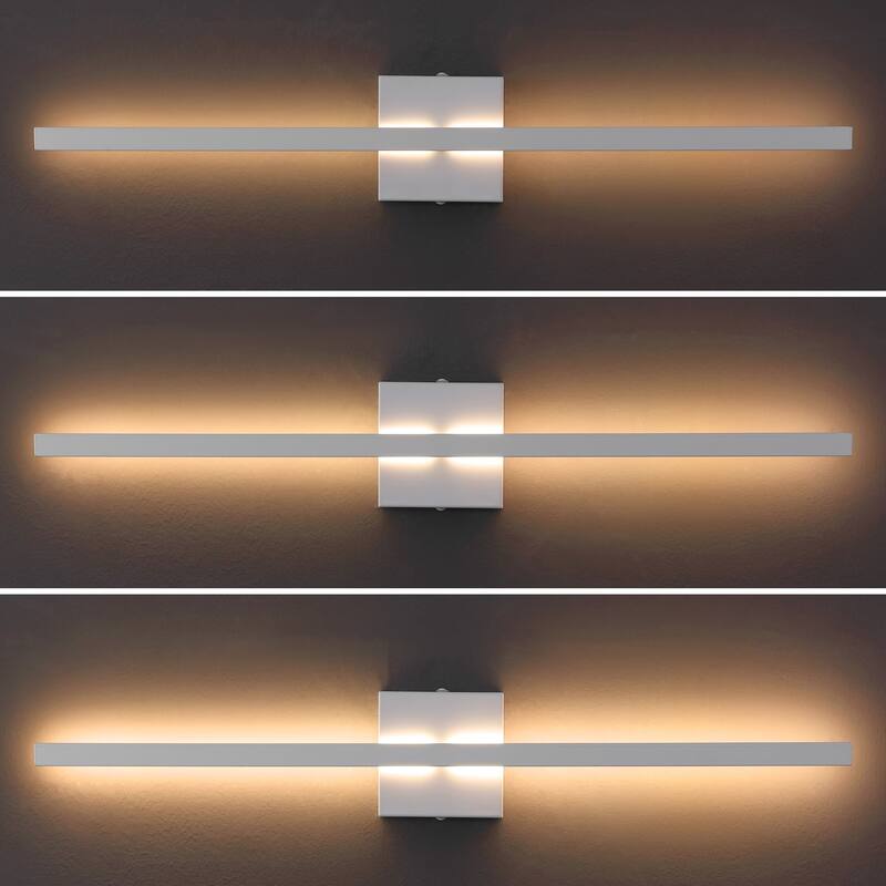 Palco Modern Minimalist Indoor/Outdoor Metal 350-Degree Rotatable Dimmable Integrated LED Wall Sconce, by JONATHAN Y
