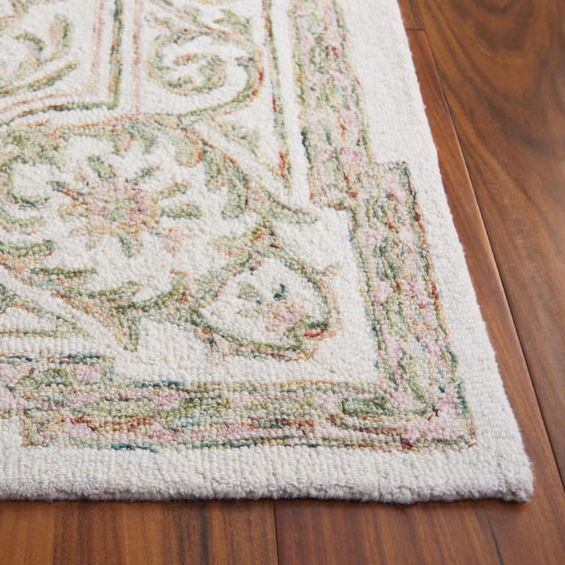 SAFAVIEH Handmade Micro-Loop Lelouda Wool Rug