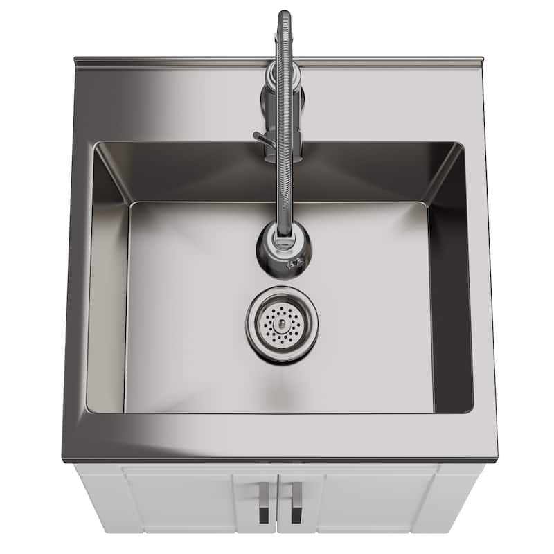 WYNDENHALL Hartland Utility Sink & Cabinet