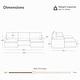 preview thumbnail 27 of 79, Modular Couch Oversized Sectional Sofa for Living Room