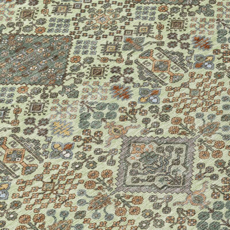 Machine Washable Indoor/ Outdoor Global Bidunga Chantille Rug