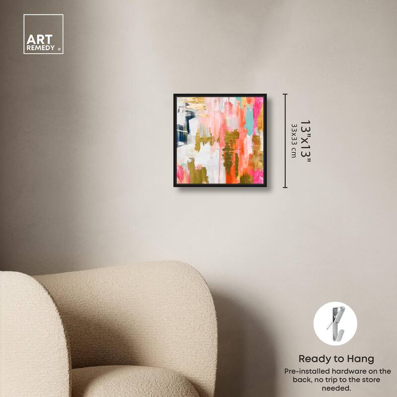 Exuberant Hues I Canvas by Art Remedy