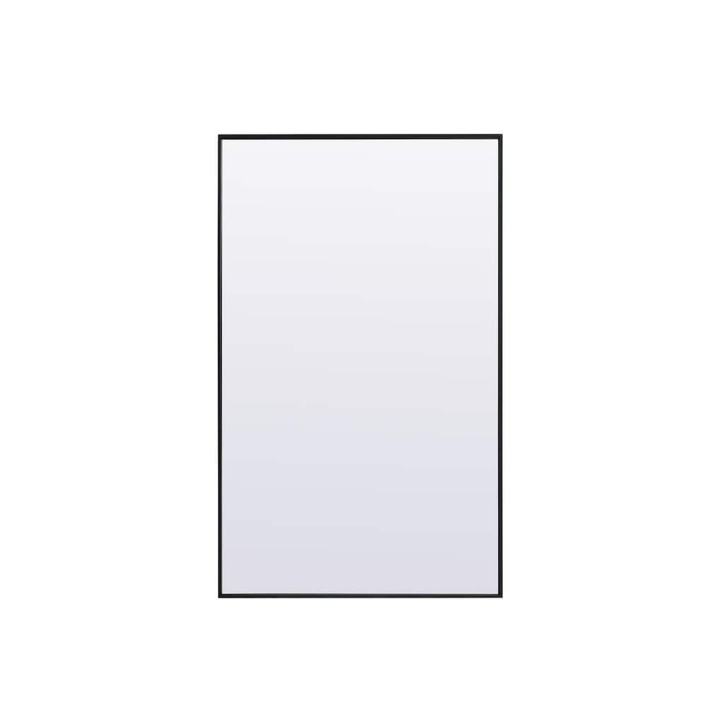 Indigo Home Metal Frame Rectangle Full Length Mirror 36x60 Inch