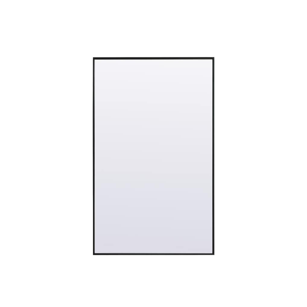 Indigo Home Metal Frame Rectangle Full Length Mirror 36x60 Inch