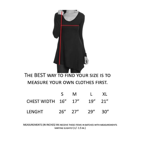 Shop Women S Long Sleeve Ribbed Shirt Handkerchief Hem Tunic Made