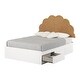 preview thumbnail 5 of 9, South Shore Bloom Mates Bed and Headboard Set
